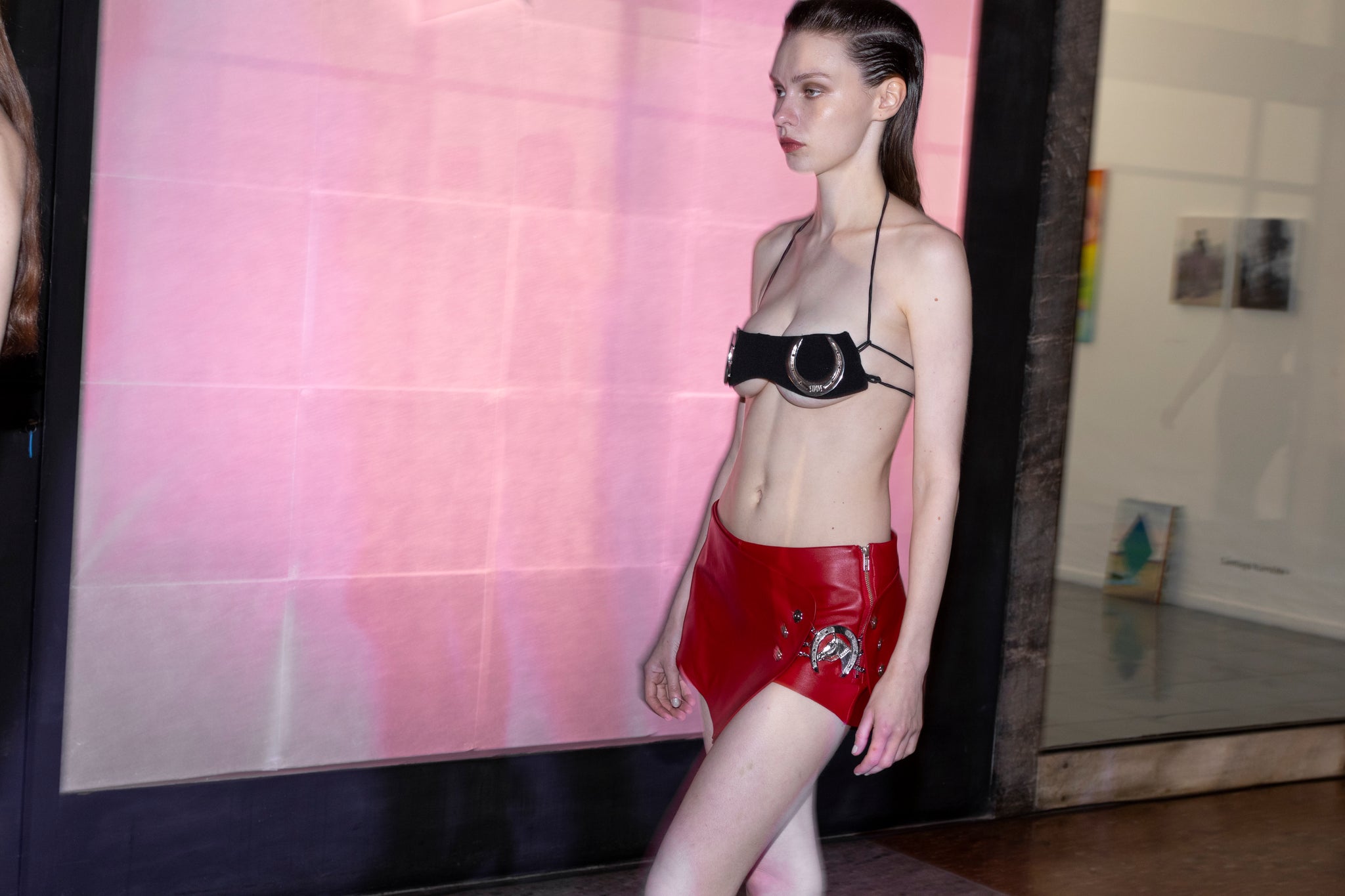 Rastra Short Cuero