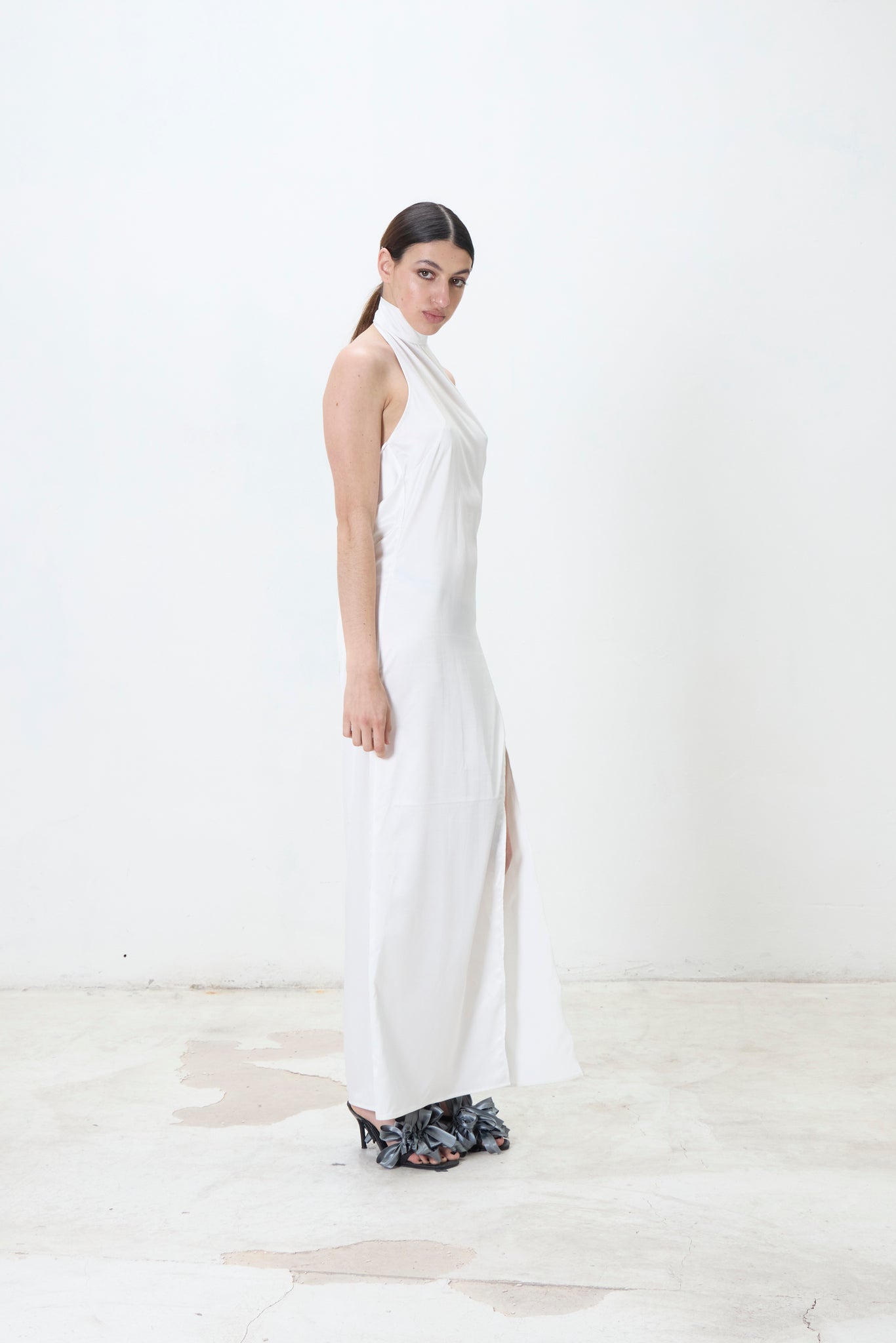Duo drape dress