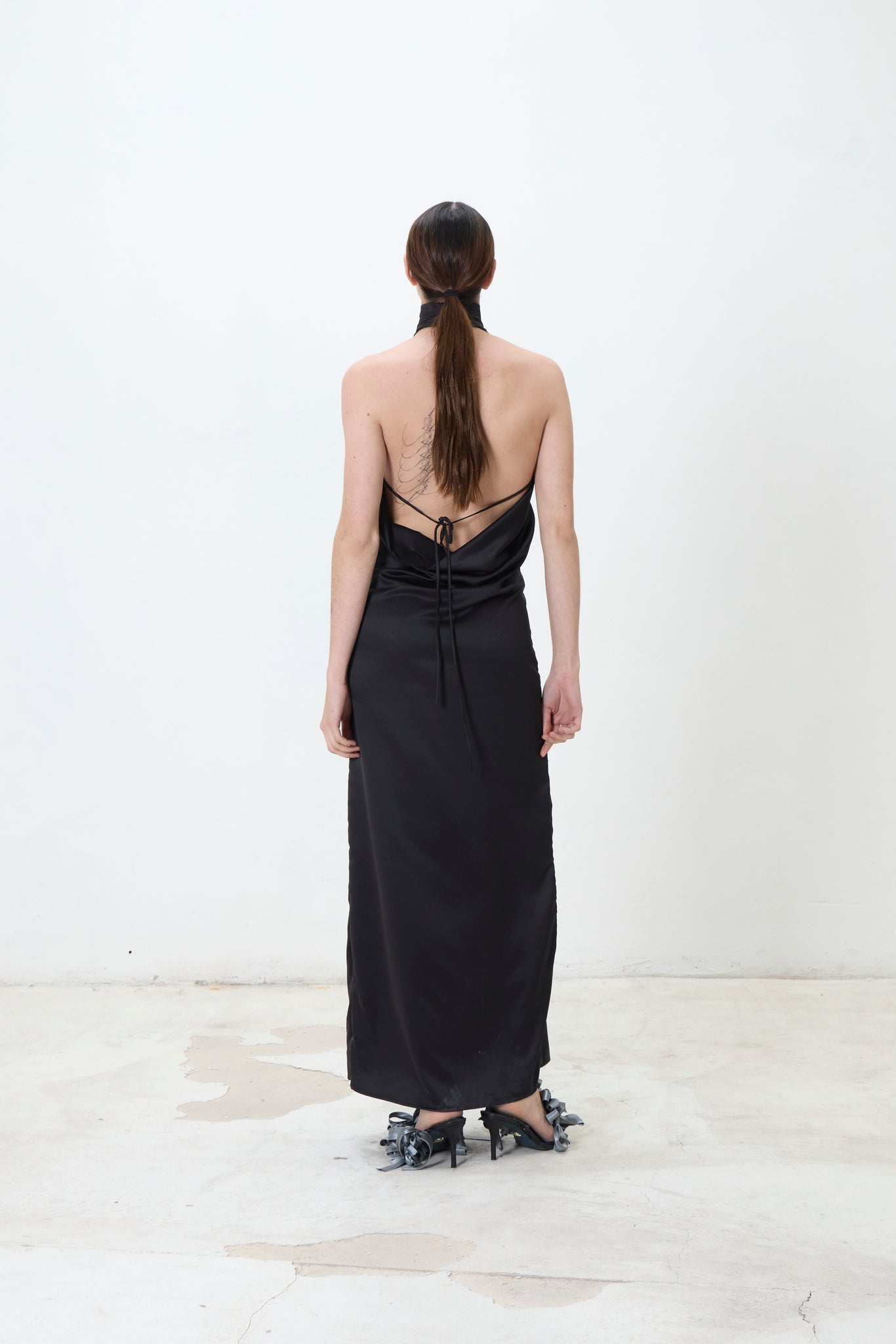 Duo drape dress