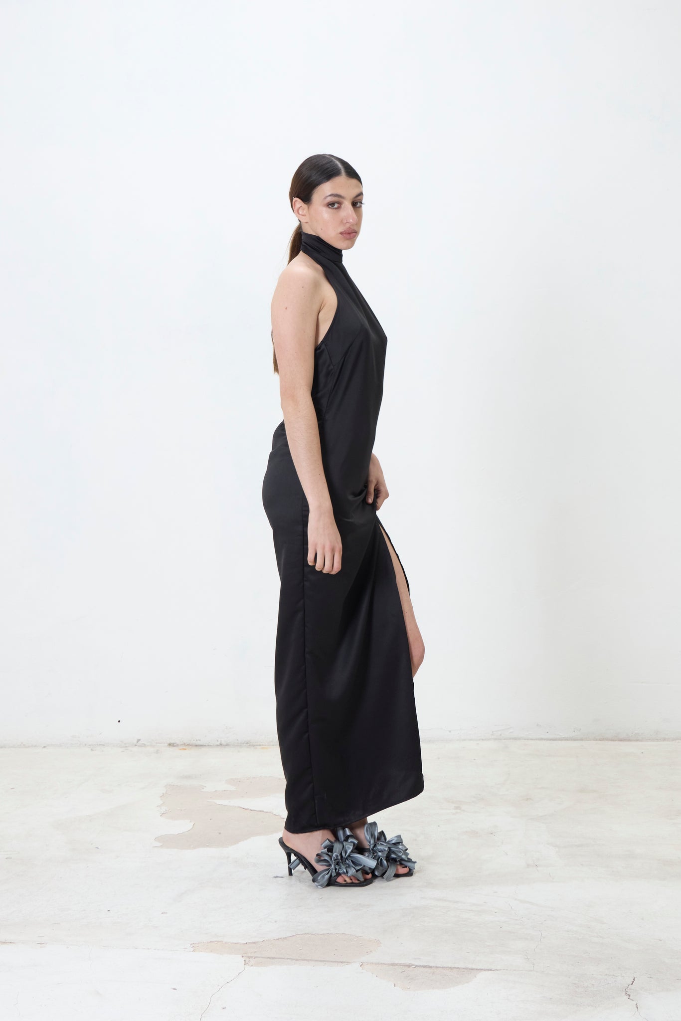 Duo drape dress