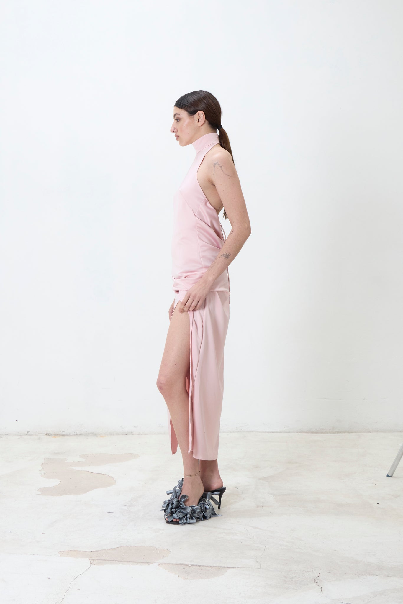 Duo drape dress