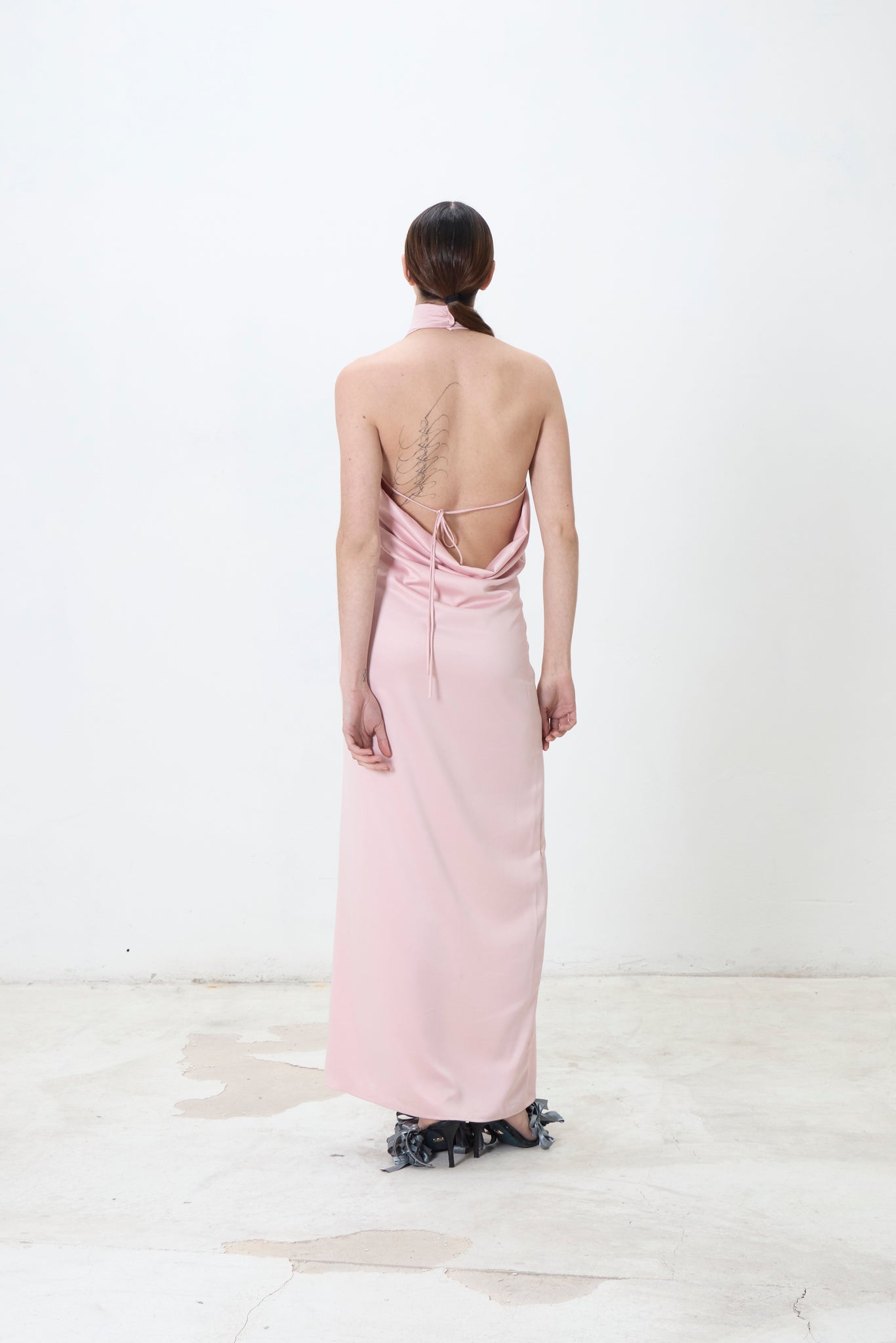 Duo drape dress
